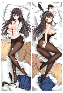 Rascal Does Not Dream Of Bunny Girl Senpai Mai Sakurajima Anime Dakimakura Japanese Love Body Pillow Cover