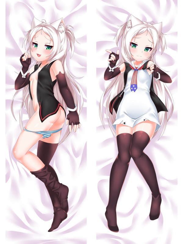 Azur Lane Kaga Anime Dakimakura Japanese Love Body Pillow Cover