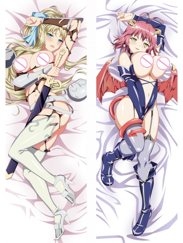 Waffle Anime Dakimakura Japanese Love Body Pillow Cover