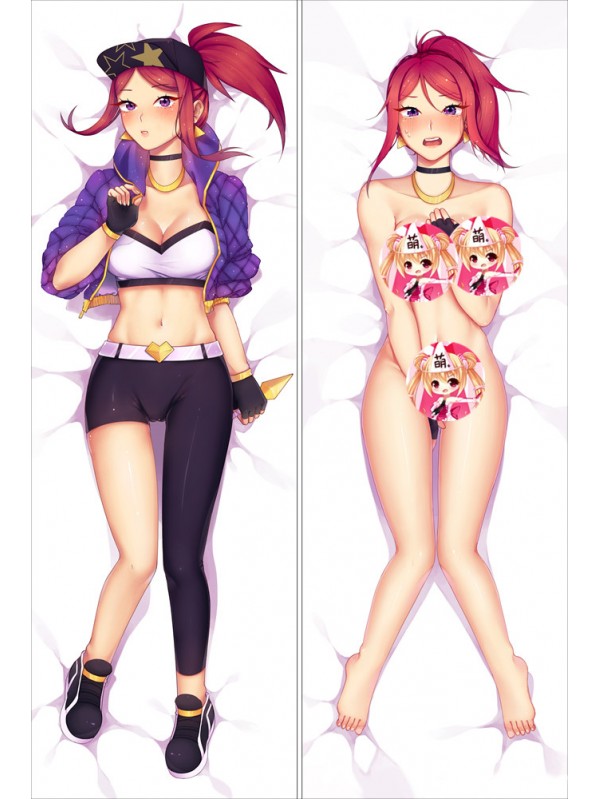 League of Legends Akali Anime Dakimakura Japanese Hugging Body Pillow Case Cover