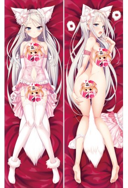 Maitetsu Lose Cura Houshou Kisaki Anime Dakimakura Japanese Hugging Body Pillow Case Cover