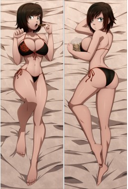 RWBY Ruby Rose Anime Dakimakura Japanese Hugging Body Pillow Case Cover