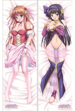 Hime-sama Gentei! Princess Limited Kousaka Serina and Olivia Edywolf Dakimakura 3d pillow japanese anime pillowcase