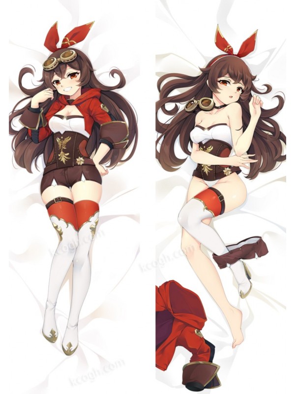 Genshin Impact Amber Pillowcover Anime Japanese Dakimakura Hugging Body Pillow Case