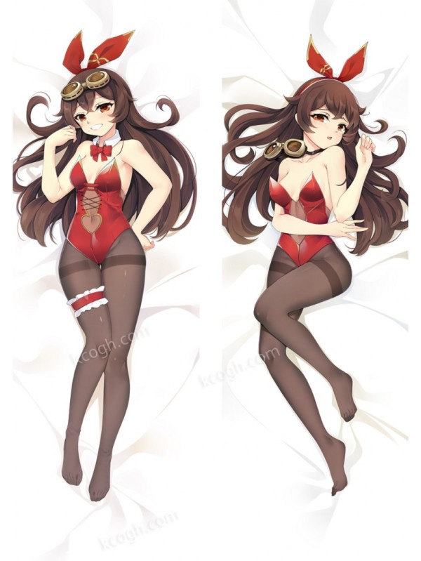 Genshin Impact Amber Pillowcover Anime Japanese Dakimakura Hugging Body Pillow Case