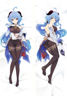 Genshin Impact Ganyu Pillowcover Anime Japanese Dakimakura Hugging Body Pillow Case