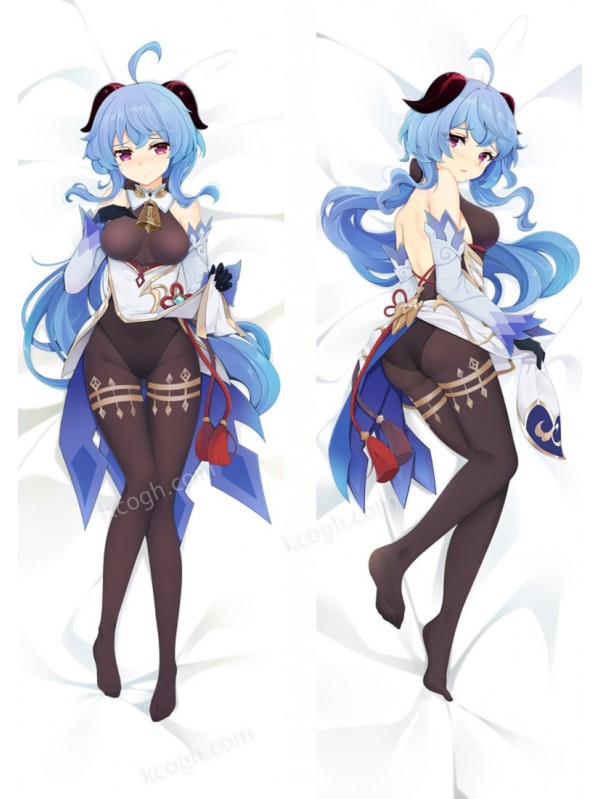 Genshin Impact Ganyu Pillowcover Anime Japanese Dakimakura Hugging Body Pillow Case