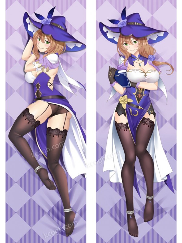 Genshin Impact Lisa Pillowcover Anime Japanese Dakimakura Hugging Body Pillow Case