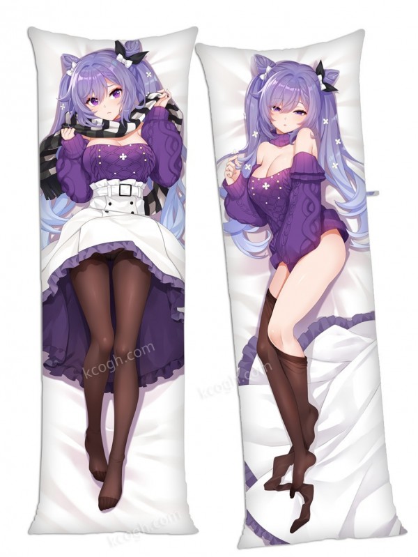 Genshin Impact Keqing Anime Body Pillow Case japanese love pillows for sale