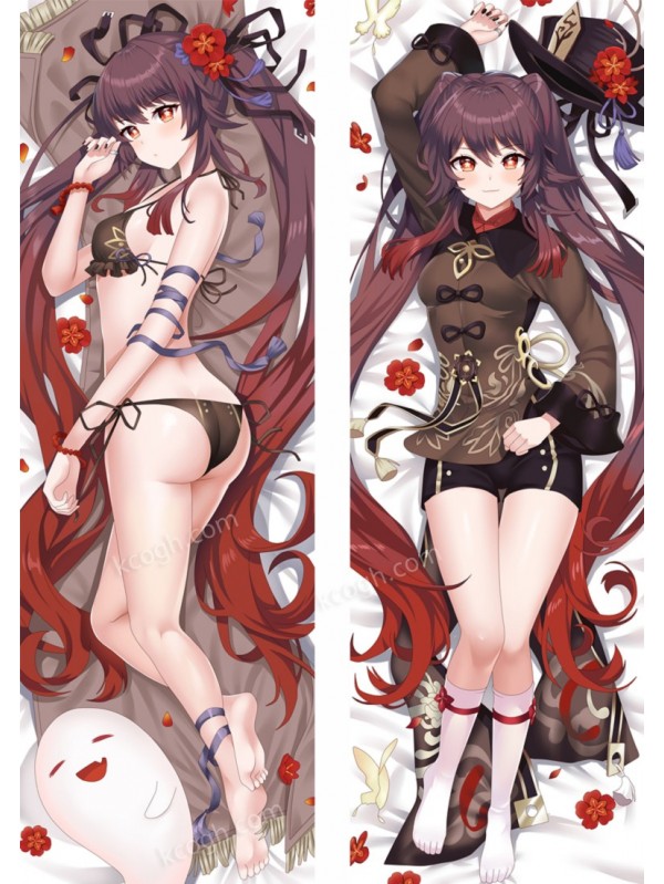 Genshin Impact Hutao Anime Dakimakura Japanese Hugging Body PillowCase