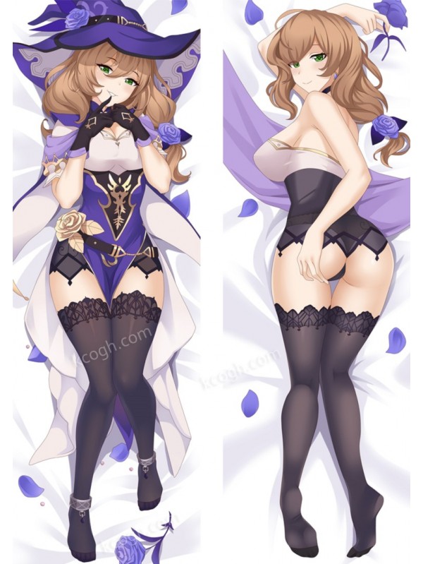 Genshin Impact Lisa Anime Dakimakura Japanese Hugging Body PillowCase