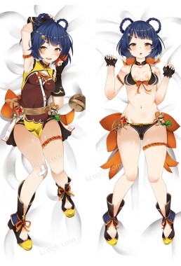 Genshin Impact Xiang Ling Anime Dakimakura Japanese Hugging Body PillowCase