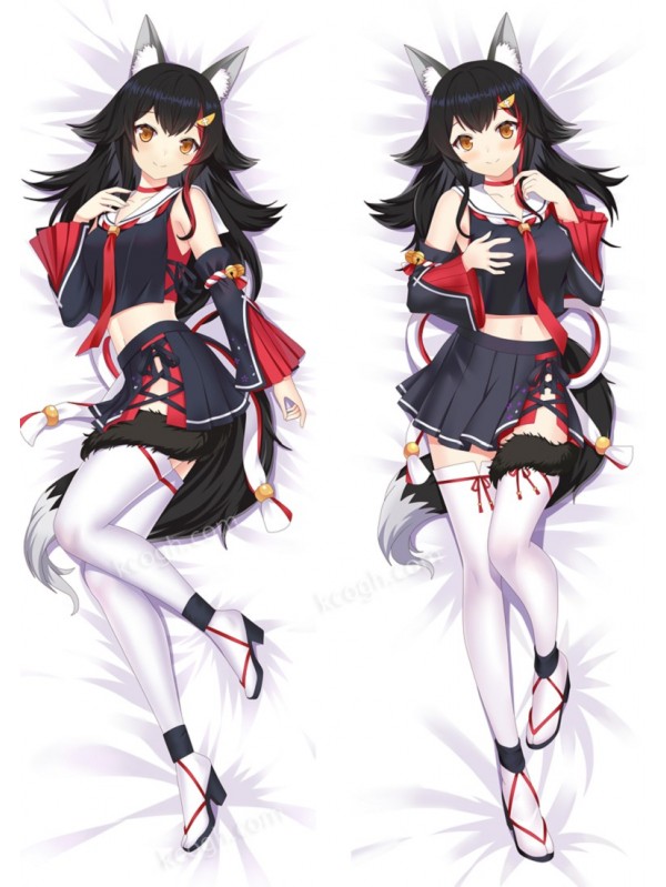 Hololive Virtual Youtuber Ookami Mio Anime Dakimakura Japanese Hugging Body PillowCase