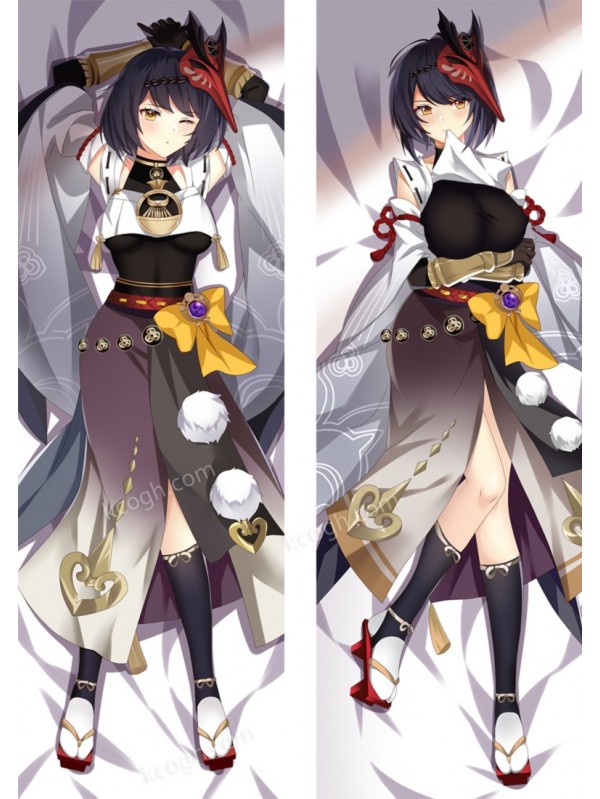 Sara Genshin Impact Anime Dakimakura Japanese Hugging Body PillowCase