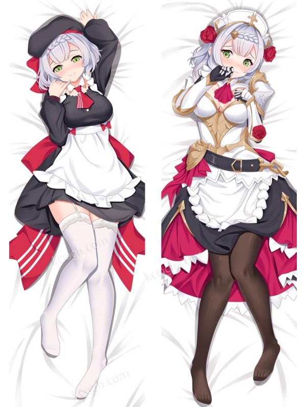 Genshin Impact Noelle Anime Dakimakura Japanese Hugging Body PillowCase