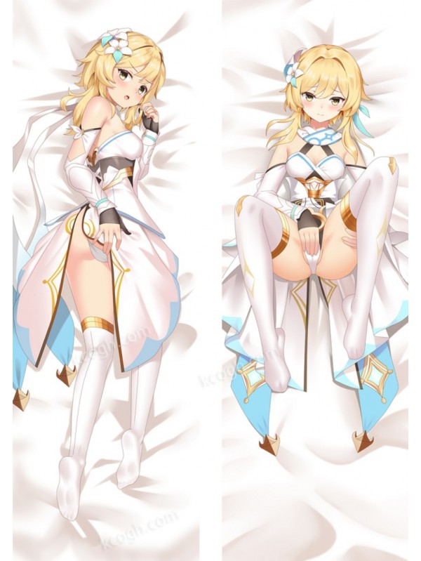 Genshin Impact Lumine Anime Dakimakura Pillow Japanese Hugging Body Pillowcase