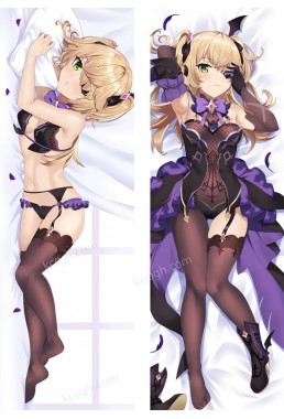 Genshin Impact Fischl Anime Dakimakura Pillow Japanese Hugging Body Pillowcase