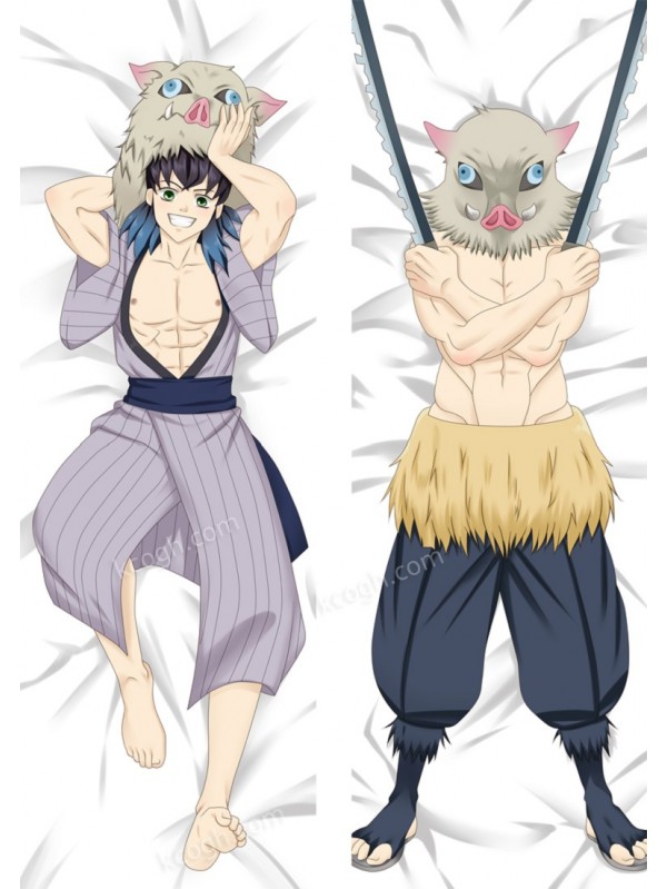 Demon Slayer Kimetsu no Yaiba Hashibira Inosuke Anime Dakimakura Pillow Japanese Hugging Body Pillowcase