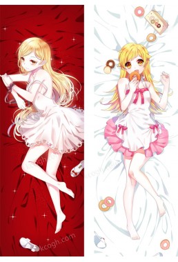 Bakemonogatari Shinobu Oshino Anime Dakimakura Pillow Japanese Hugging Body Pillowcase