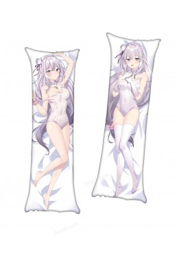 ReZero Starting Life in Another World Emilia Dakimakura Pillowcases UK Outlet Shop