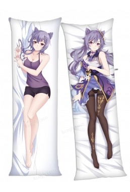 Genshin Impact Keqing Anime Body Pillow Case japanese love pillows for sale