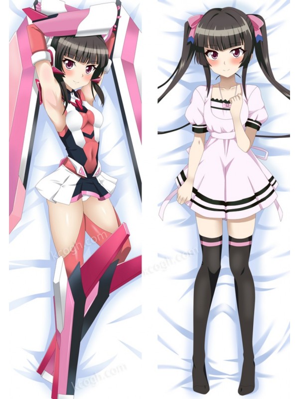 Symphogear Tsukuyomi Shirabe Anime Dakimakura Japanese Hugging Body PillowCase