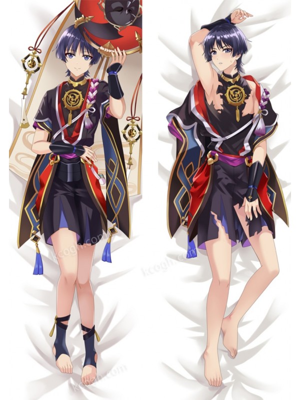 Genshin Impact Scaramouch Anime Dakimakura Japanese Hugging Body PillowCase