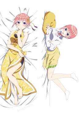 The Quintessential Quintuplets Nakano Ichika Anime Dakimakura Japanese Hugging Body PillowCase