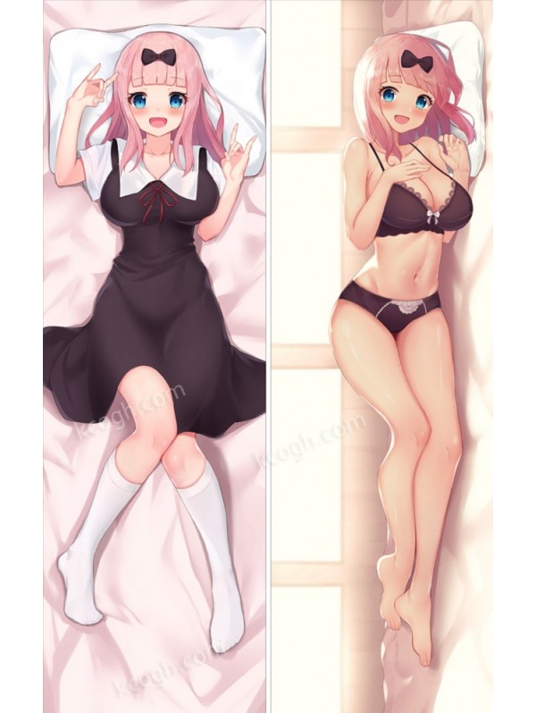 Kaguya-sama Love Is War Fujiwara Chika Anime Dakimakura Japanese Hugging Body PillowCase