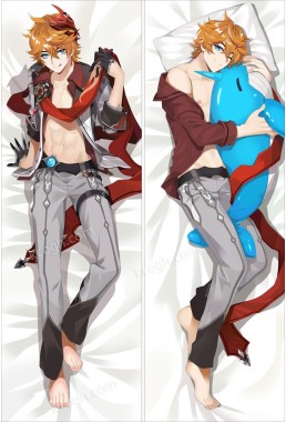 Genshin Impact Tartaglia Anime Dakimakura Japanese Hugging Body PillowCase