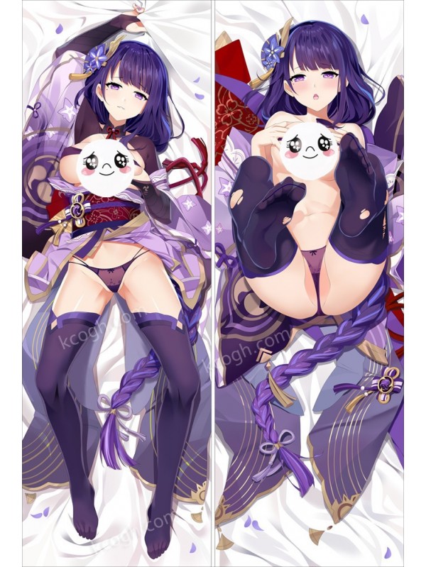 Genshin Impact Raiden Shogun Baal Anime Dakimakura Japanese Hugging Body PillowCase