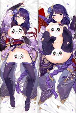 Genshin Impact Raiden Shogun Baal Anime Dakimakura Japanese Hugging Body PillowCase