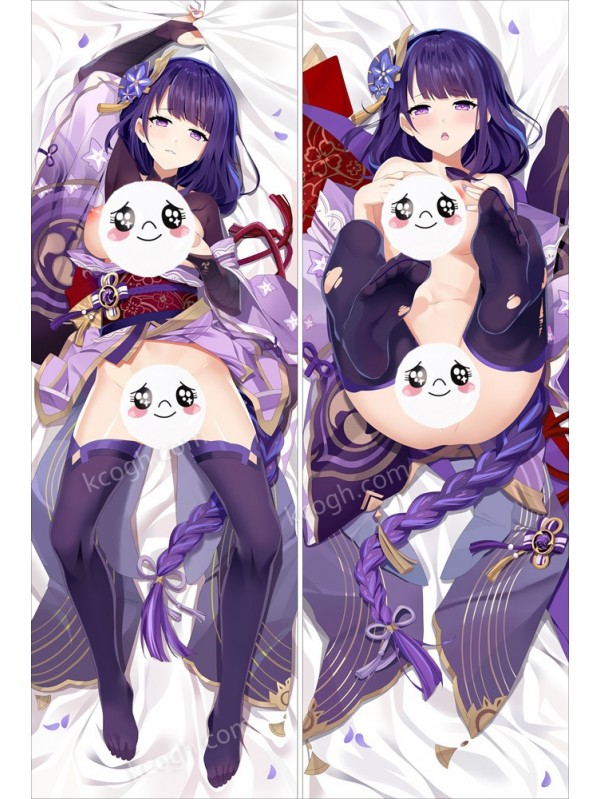 Genshin Impact Raiden Shogun Baal Anime Dakimakura Japanese Hugging Body PillowCase