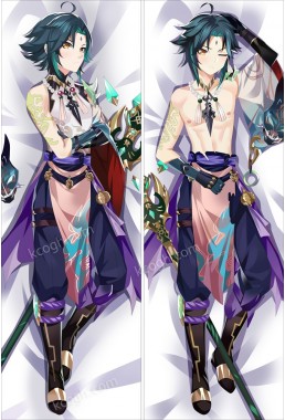 Genshin Impact Xiao Anime Dakimakura Japanese Hugging Body PillowCase