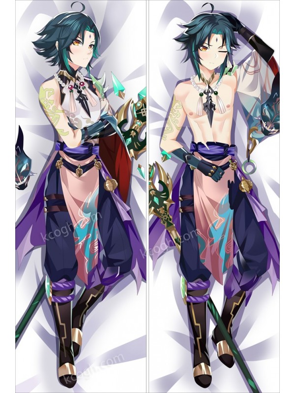 Genshin Impact Xiao Anime Dakimakura Japanese Hugging Body PillowCase