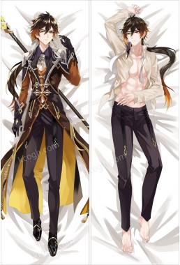 Genshin Impact ZhongLi Anime Dakimakura Japanese Hugging Body PillowCase