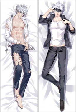 Gojo Satoru Jujutsu Kaisen Anime Dakimakura Japanese Hugging Body PillowCase