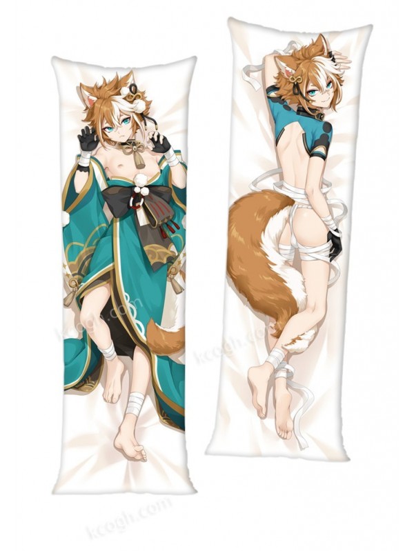 Gorou Genshin Impact Full body waifu japanese anime pillowcases