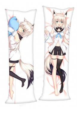 Shirakami Fubuki Virtual YouTuber Full body waifu japanese anime pillowcases