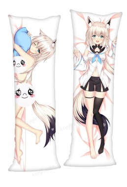 Virtual YouTuber Shirakami Fubuki Full body waifu japanese anime pillowcases