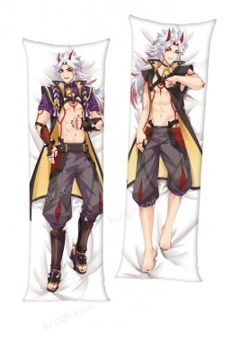 Genshin Impact Arataki Itto Full body waifu japanese anime pillowcases