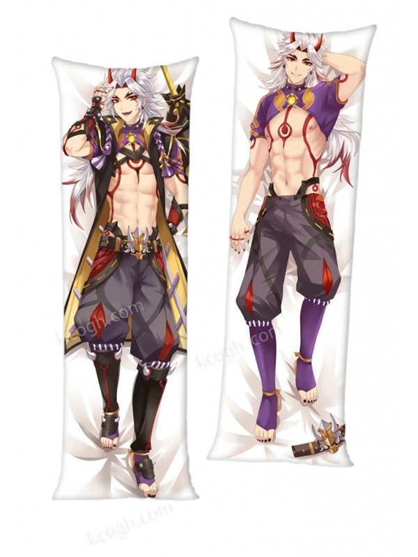 Genshin Impact Arataki Itto Full body waifu japanese anime pillowcases