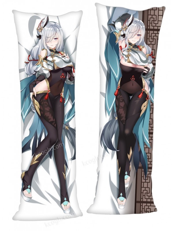 Genshin Impact Shenhe Full body waifu japanese anime pillowcases