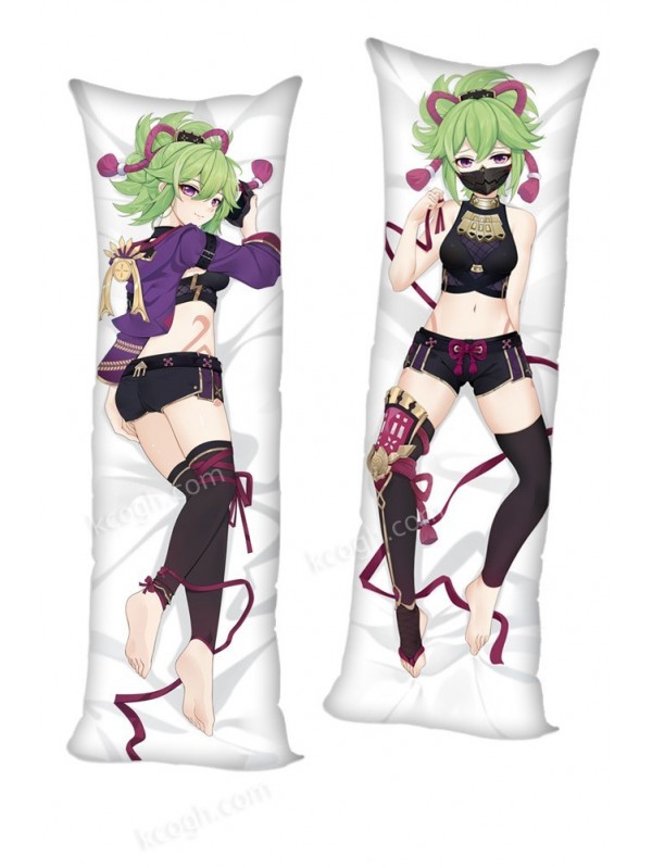 Genshin Impact Kuki Shinobu Anime Dakimakura Japanese Hugging Body PillowCases