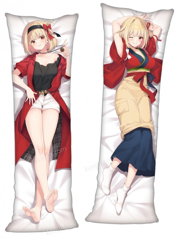 Lycoris Recoil Nishikigi Chisato Anime Dakimakura Japanese Hugging Body PillowCases