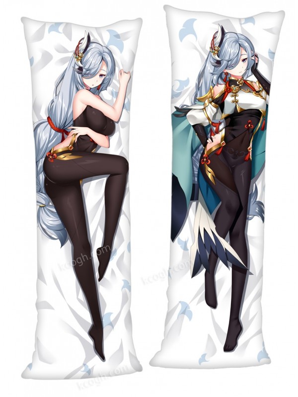 Genshin Impact Shenhe Full body waifu japanese anime pillowcases