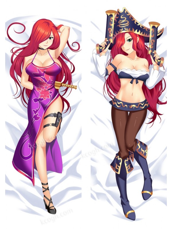 League Of Legends Miss Fortune Anime Body Pillow Case japanese love pillows