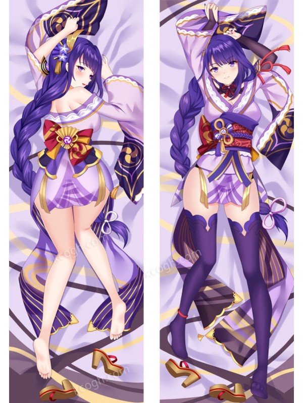 Raiden Shogun Baal Genshin Impact Anime Body Pillow Case japanese love pillows