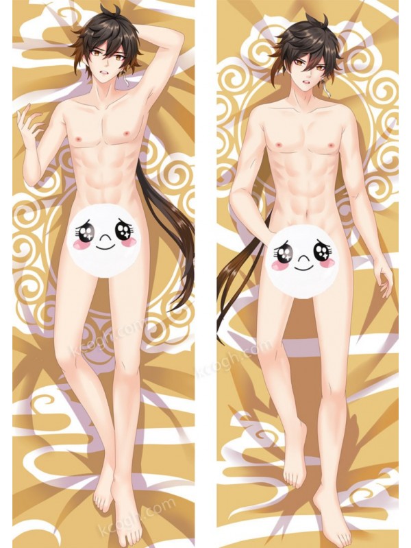 Genshin Impact Zhongli Anime Dakimakura Japanese Hugging Body PillowCases