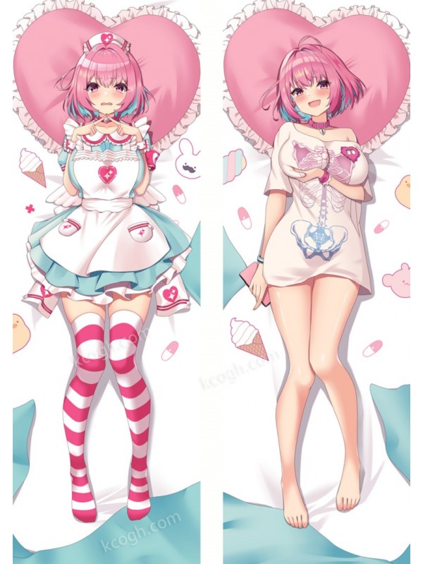 Virtual Youtuber Yumemi Riamu Anime Dakimakura Japanese Hugging Body PillowCases